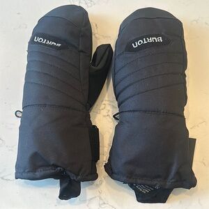 Burton Black Mittens